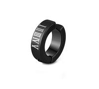 LCHJX Pendientes de Mujer, Pendientes de Acero Punk para Hombre, Piercing Falso, Calavera, Estrellas, Cruz, Amor, Clip en Pendientes, joyería Hiphop sin Perforaciones, Regalos para Novia, Esposa,