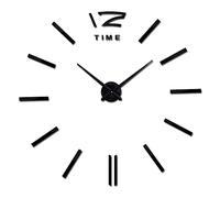LCHJX Reloj de Pared Reloj de Pared 3D Redondo acrílico de Pared, Silencio y no Title, Pegatina de Bricolaje sin Costuras Colgando, Adecuado para Sala de Estar/jardín/casa de Campo/Relojes de Pared