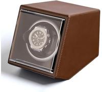 LCHJX Relojes de vigilancia de un Solo Reloj Shaker Automático Mecánico Dispositivo de la devanación Vistinatura Caja de visualización de Reloj Ventiladora 5-G