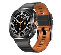 LCHJX Sin correa de silicona para GAPS para Galaxy Watch 7 Ultra 47 mm de brazalete de banda de bucle para Galaxy Watch Ultra Quick Wnstand