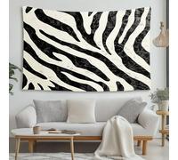LCHMQ Animal cebra Tapiz Tela Decorativa Patrón rayado Tapiz de Pared Póster para Pared Grande en Tela o Tapiz Decorativo de Pared Ideal como de Habitación 200x150cm
