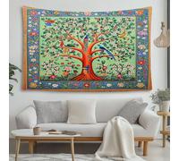 LCHMQ Tapiz de Tronco de dibujos animados Tapices de Pared Animales de colores Tapiz de Pared Arte de Pared para Fiesta de Dormitorio 230x210cm