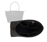 Lckaey Organizador de bolso para bolsos Le Pliage Neo para mujer, organizador de fieltro 1012negro-M