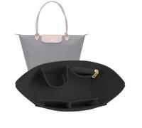 Lckaey - Organizador de bolso para bolsos Longchamp Le Pliage Neo 1012, tamaño mediano, color negro, grande