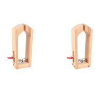 Lckiioy 2X Clip de Craft Clip de Retención Herramientas de Madera Juego de Herramientas de Mano Mesa Costura Costura Cordón Horse Abrazadera