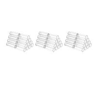 Lckiioy 30 Uds. Cajas Bolígrafos Acrílicos,Estuche Transparente para Bolígrafo,Caja Regalo para Lápices,Contenedor Almacenamiento Bolígrafos,Hexágono Individual para Escuela Y La Oficina