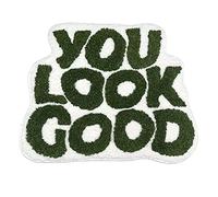 Lckiioy Te Ves Bien Alfombra de BañO Alfombras de BañO DecoracióN de BañO y Divertida Alfombra PequeñA y de Muy Buen Gusto