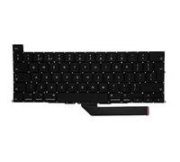 Lckiioy Teclado Integrado para Portátil para Pro A2141 16 Pulgadas 2019 Teclado de Reemplazo para Portátil (Diseño Británico)