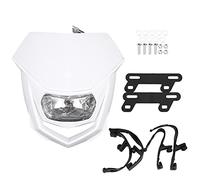 Lckiioy Universal Dual Sport Moto Faros Dirt Bike Luz de la Cabeza de la LáMpara de Motocross para Xr Crf 150230250450