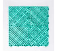 LCKKJHG Baldosas Modulares Ventiladas Azulejos de plástico for Suelo Garaje entrelazados PVC for, Alfombrillas for Lavado Coches, exposición y Taller(Color-A12)