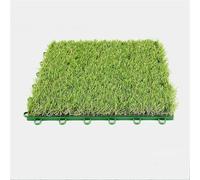 LCKKJHG Baldosas Modulares Ventiladas Césped Artificial con baldosas entrelazadas for Suelo de césped, balcón, terraza, Piscina, jardín, pavimentado(40mm)