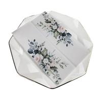 LCKKJHG Invitaciones Boda 10 tarjetas de invitación boda DIY sobres transparentes invitaciones for fiesta nupcial para la Fiesta(Yellow,Just Vellum Wrap)