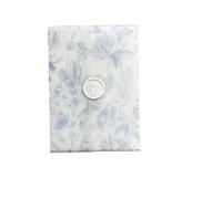 LCKKJHG Invitaciones Boda 25 unidades de papel vitela con flores azules o verdes, adecuado for una invitación boda 5 x 7 para la Fiesta(Blue)