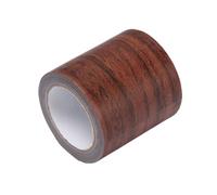 LCKKJHG Molduras De Pared Autoadhesivas Cinta adhesiva for reparación de vetas madera 5,7 cm/8 cm, for renovación suelos y muebles, for zócalos(Dark Brown Oak,5.7cm x 4.75m)