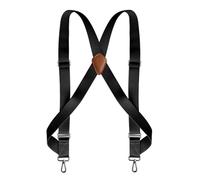 LCKKJHG Tirantes Hombre Tirantes elásticos ajustables for pantalones de trabajo, alta resistencia, 3,5 cm ancho, con espalda en X y 2 ganchos laterales(Color 1)