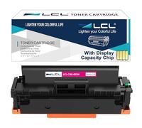 LCL 055H Magenta con Chip Cartucho de Tóner Reemplazo para Canon 055 055H CRG-055 CRG-055H 3018C002 Compatible para Canon LBP663CDN LBP633CDW LBP664CX MF742CDW MF744CDW MF746CX Capacidad Residual