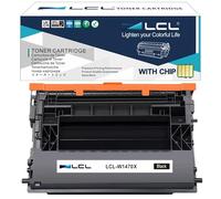 LCL 147X Negro Cartucho de Tóner Reemplazo para HP 147A W1470A 147X W1470X Compatible para HP Laserjet Enterprise M610 M611 M612 M610n M611dn M611x M612dn M612x MFP M634z M635fht M635 M635h (1-Pack)