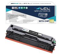 LCL 201X Cartucho de Tóner Compatible 201A 201X CF400A CF400X 2800 áginas Reemplazo para HP Color LaserJet Pro M252 M252dw M252n Color LaserJet Pro MFP M274 M274n M277 M277dw M277n (1Pack-Negro)