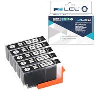 LCL 364XL 364XLBK CN684EE (5 Negro) Cartuchos de Tinta Compatible para HP Deskjet 3070A 3520 3522 Officejet 4620 Photosmart 5510 5511 5512 5515 5522 5524 5520 6510 6520 6525 6512 6515 B109n B010a