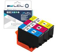 LCL 378XL C13T37984010 C13T37914010 C13T37924010 Cartucho de Tinta Compatible para Epson Expression Photo XP-8500 XP-8505 HD XP-15000 XP-8605 XP 8700 (Cian Magenta Amarillo)