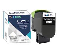 LCL 702HK Negro Cartucho de Tóner Repuesto para Lexmark 70C0H10 700H1 70C2HK0 70C2HKE 702HKE Compatible para Lexmark CS310 CS310n CS310dn CS410 CS410n CS410dn Cs410dtn CS510 CS510de CS510dte (1-Pack)