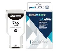 LCL 746 746XL PBK Alta Capacidad 300-ml Cartuchos de tóner Reemplazo para HP 746 P2V82A Compatible para HP DesignJet Z6 Printer DesignJet Z9+ Printer (1-Pack)
