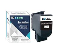 LCL 802HK Negro Alta Capacidad 4000 páginas Cartucho de Tóner Reemplazo para Lexmark 80C0H10 800H1 80C2HK0 80C2HKE 802HKE para Lexmark CX410 CX410E CX410DE CX410DTE CX510 CX510DE CX510DHE (1-Pack)