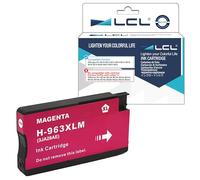 LCL 963XL Magenta Cartucho de Tinta Compatible para HP 963XL 963 XL 3JA28AE 3JA24AE High Yield Compatible para HP Officejet Pro 9010,9012,9013,9014,9015,9016,9018,9019,9020,9022,9023,9025(1-Pack)
