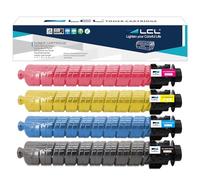 L 3503 Compatible Cartucho de Tóner 841817 841820 841819 841818 84181 Aficio MP C3003 C3003SP MP C3503 C3503SP MP C3004 C3004SP MP C3504 C3504SP Reemplazo para Ricoh Aficio MP C3003SP (4-Pack KCMY)