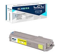 L 542 Amarillo Cartucho de Tóner Compatible para Oki C532 C542 MC563 MC573 Reemplazo para Oki C532dn C542dn MC563dn MC573dn (1-Pack)