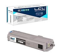 LCL C542 Negro Cartucho de Tóner Compatible para Oki C532 C542 MC563 MC573 Reemplazo para Oki C532dn C542dn MC563dn MC573dn (1-Pack)