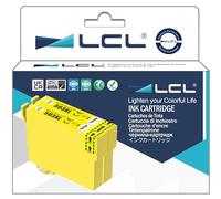 LCL Cartucho de Tinta Compatible 503 XL 503XL C13T09R44010 High Yield (2 Amarillo) Reemplazo para Epson Expression Home XP-5200 XP-5205 XP5200 Workforce WF-2960 WF-2965 WF-2960DWF WF-2965DWF