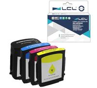 L artucho de Tinta Compatible 82 11 CH565A C4836A C4837A C4838A Reemplazo para HP Designjet 111 Printer Series (Negro Cian Magenta Amarillo)