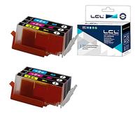 LCL Cartucho de Tinta Compatible 920 920XL CD972AE CD973AE CD974AE (2Cian 2Magenta 2Amarillo) Reemplazo para HP Officejet 6500 6500Wireless 6000 7000 6500A 6500APlus 7500A