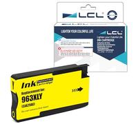 LCL Cartucho de Tinta Compatible 963XL 963 XL 3JA28AE 3JA24AE High Yield (Amarillo) Reemplazo para HP Officejet Pro 9010 9012 9012 9014 9015 9016 9019 9020 9022 9025