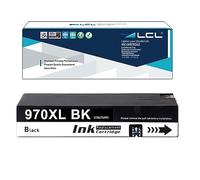 LCL Cartucho de Tinta Compatible 970XL 970 XL 971XL 971 XL CN621AE CN625AE High Yield (Negro) Reemplazo para HP Officejet Pro X451DN X451DW X476DN X476DW X551DW X576DW X576dn MFP
