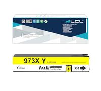 LCL Cartucho de Tinta Compatible 973 973X F6T83AE High Yield 7000Pages Amarillo Reemplazo para HP PageWide Pro 452dn 452dw 452dwt 477dn 477dw 477dwt 552dw 577dw 577z Managed MFP P57750dw P55250dw