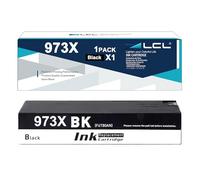 LCL Cartucho de Tinta Compatible 973 973X L0S07AE High Yield 10000Pages (Negro) Reemplazo para HP PageWide Pro 452dn 452dw 452dwt 477dn 477dw 477dwt 552dw 577dw 577z Managed MFP P57750dw P55250dw