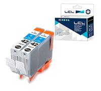 LCL Cartucho de Tinta Compatible CLI42 CLI-42 CLI-42C (2 Cian) Reemplazo para Canon PIXMA Pro-100S Pro-100
