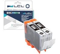 L artucho de Tinta Compatible CLI65 CLI-65 Reemplazo para Canon PIXMA PRO-200 (2 Negro)