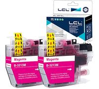LCL Cartucho de Tinta Compatible LC-3213 LC3213 LC-3213M LC3213M (2 Magenta) Reemplazo para Brother DCP-J770 DCP-J772DW DCP-J774DW MFC-J890DW MFC-J895 MFC-J497DW DCP-J572DW MFC-J491DW