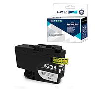 LCL Cartucho de Tinta Compatible LC-3233 LC3233 XL LC3233XL LC-3233BK LC3233BK (1Negro) Reemplazo para Brother DPC-J1100DW MFC-J1300DW