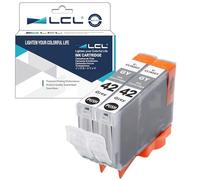 L artucho de Tinta Compatible para Canon CLI42 CLI-42 CLI-42GY Reemplazo para Canon PIXMA Pro-100 (2-Pack)