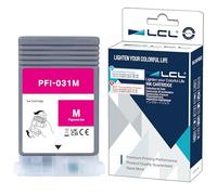 LCL Cartucho de Tinta Compatible PFI-031 PFI-031M (Magenta) Reemplazo para Canon ImagePrograf TM-240 ImagePrograf TM-340