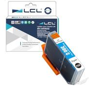 LCL Cartucho de Tinta Compatible PFI-300 PFI-300C 14.5ml (Cian) Reemplazo para Canon imagePROGRAF PRO-300