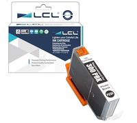 LCL Cartucho de Tinta Compatible PFI-300 PFI-300PBK 14.5ml (Negro) Reemplazo para Canon imagePROGRAF PRO-300