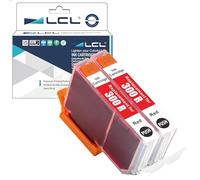 LCL Cartucho de Tinta Compatible PFI-300 PFI-300R 14.5ml (2 Rojo) Reemplazo para Canon imagePROGRAF PRO-300