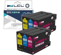 LCL Cartucho de Tinta Compatible PGI-1500 PGI-1500XL PGI-1500XLC PGI-1500XLM PGI-1500XLY Reemplazo para Canon MAXIFY MB2050 MAXIFY MB2350 MAXIFY MB2150 MB2300 MB2000(2Cian 2Magenta 2Amarillo)