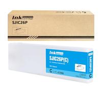 L artucho de Tinta Compatible SJIC26P SJIC26P (C) (Cian) Reemplazo para Epson TM-C7500 ColorWorks C7500 Printer