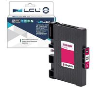 LCL Cartucho de Tinta de Sublimación SG400 SG800 PRINTAN Dink High Yield Reemplazo para Sawgrass Virtuoso SG400 SG800 SG400NA SG400EU SG800NA Sublimation Printer RICOH SG3110 SG2100N SG3100 (Magenta)